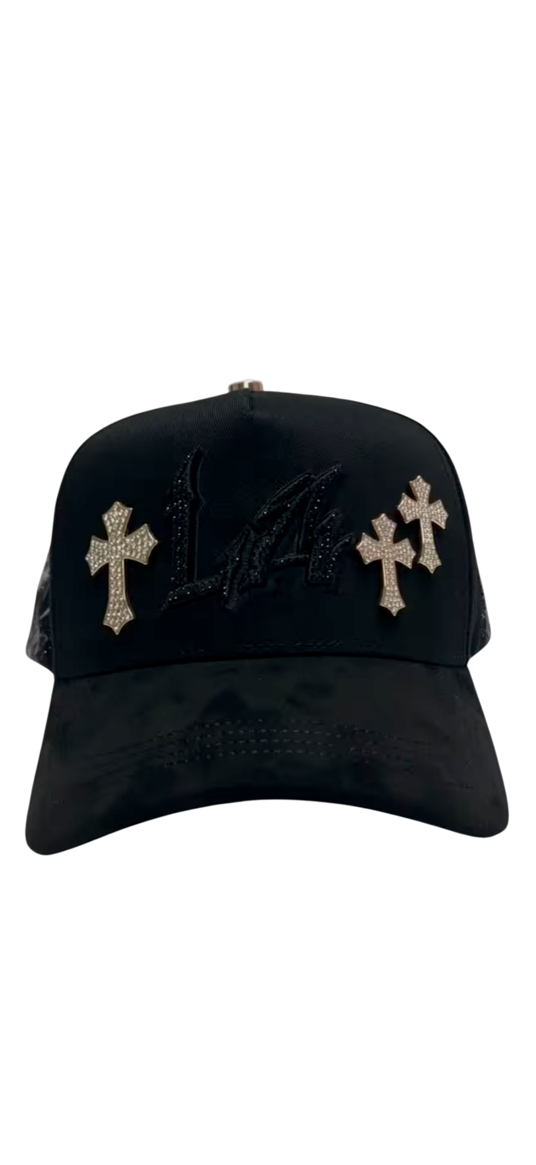 LA Chrome Gold Rico Hats – El Rey Gorras Club